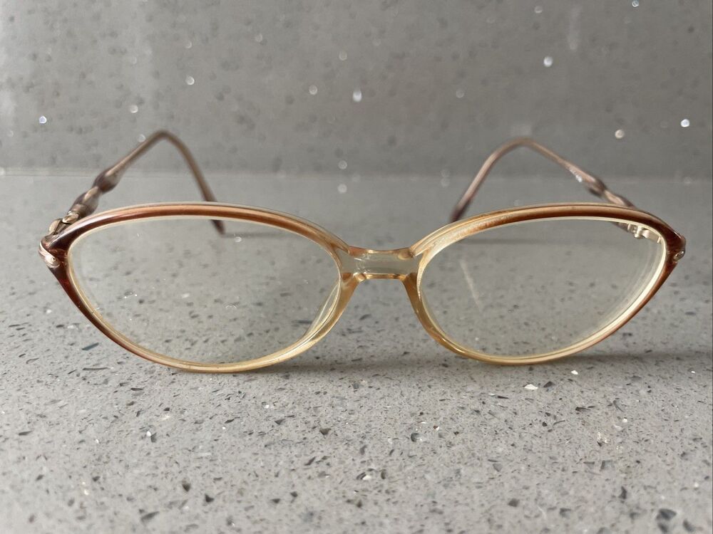 Destiny Margaret BR 53-15-135 Brown/Crystal Fade Full Rim Eyeglasses Frames ONLY